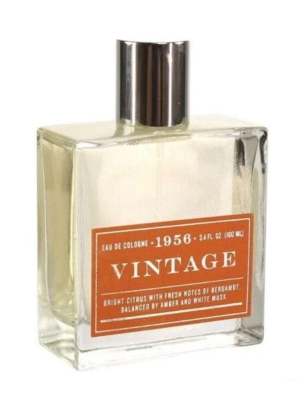 Tru Fragrance 1956 VINTAGE Cologne 3.4oz Citrus Amber Bergamot White Musk 3.4oz